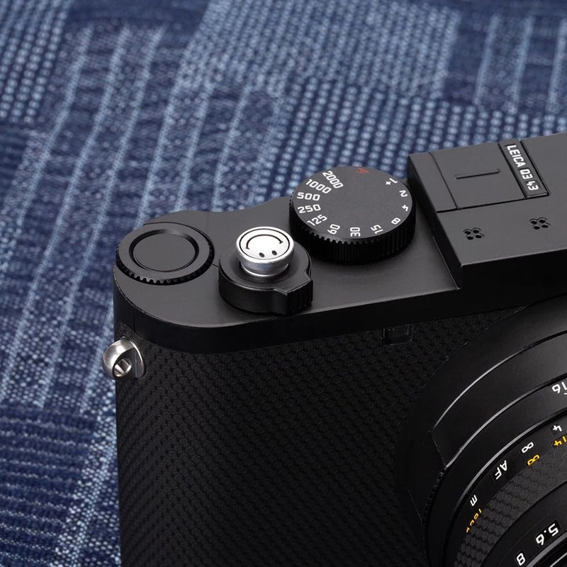 DBZZ Camera Shutter Button Compatible with FUJIFILM X-T5 X-T4 X-T20 X-T30 X-T200 X-PRO2 ，,Soft Release Button for laica M9 (Smile) - Image 5